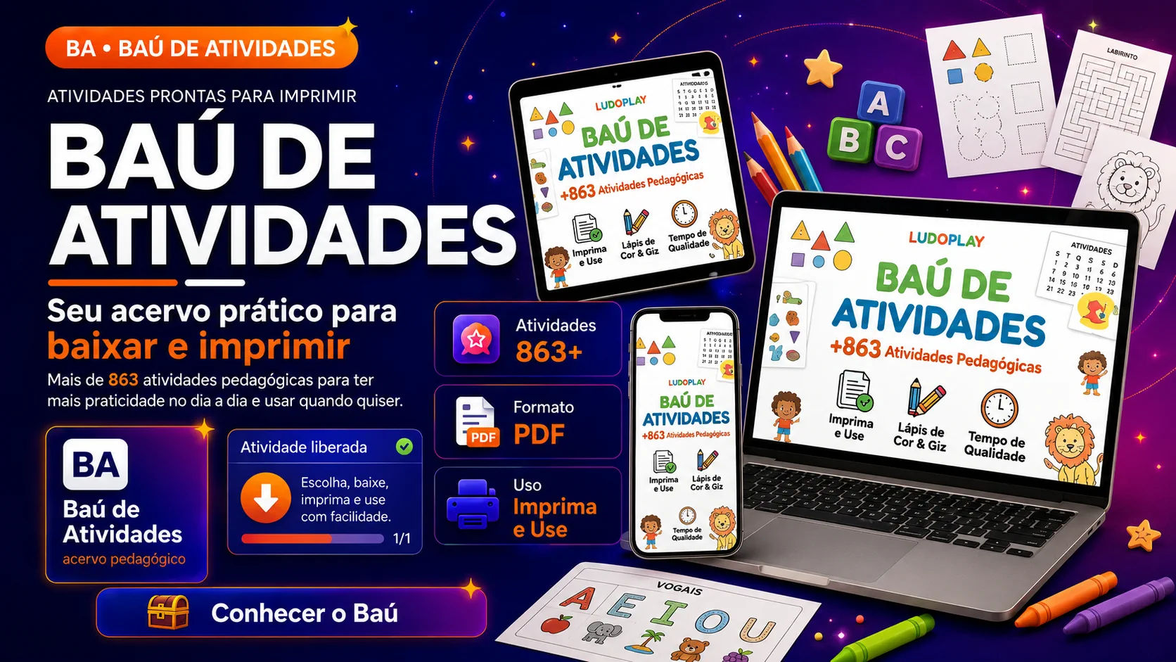 Baú de Atividades